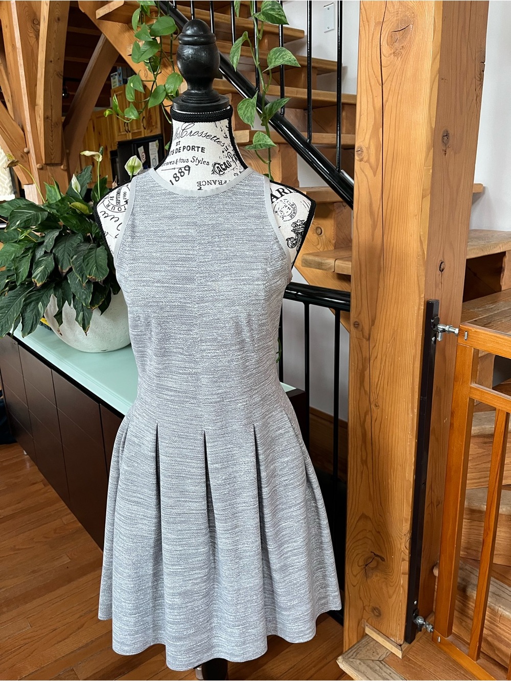 lululemon athletica Silver Spoon Fit-and-Flare Mini Dress